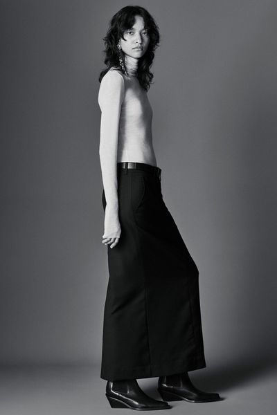 Wool Column Maxi Skirt, AED 595 | COS