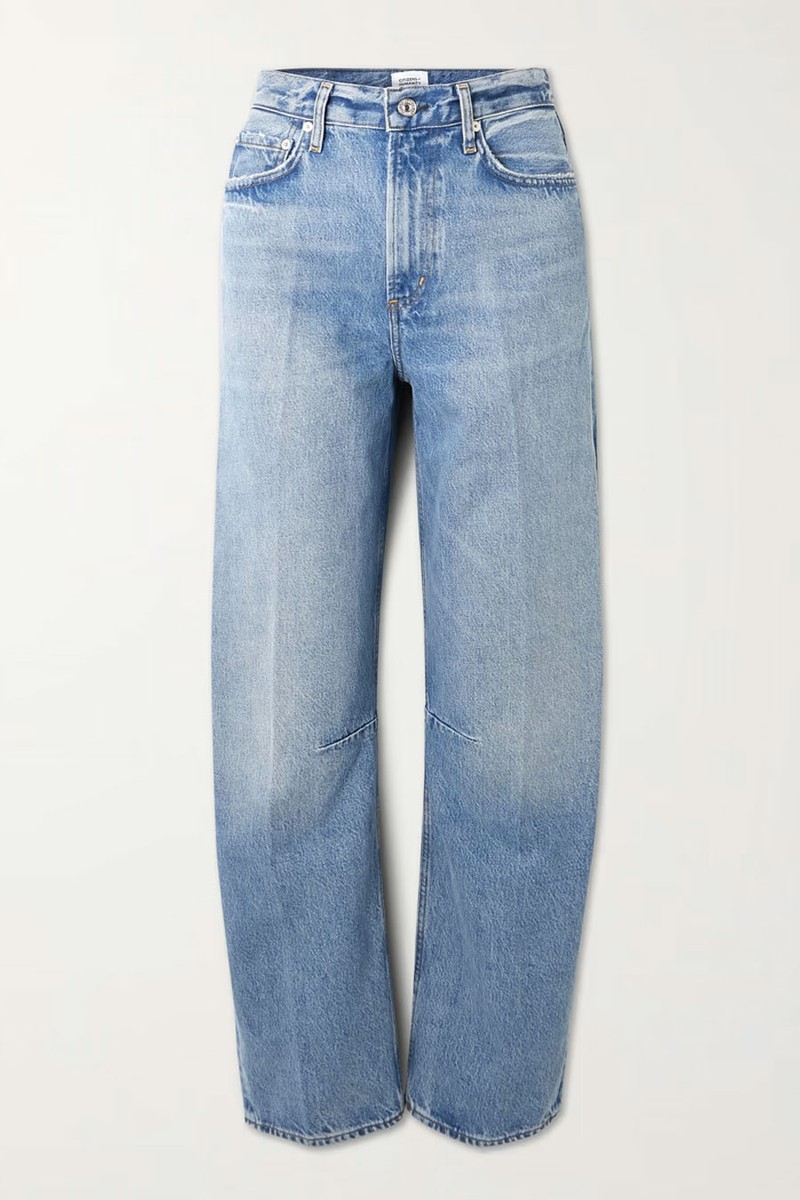 Miro Long Mid-Rise Barrel-Leg Jeans from Citizens Of Humanity