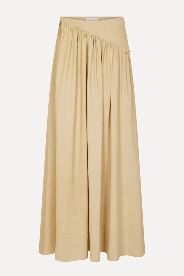 Gathered Maxi Skirt from Rabanne