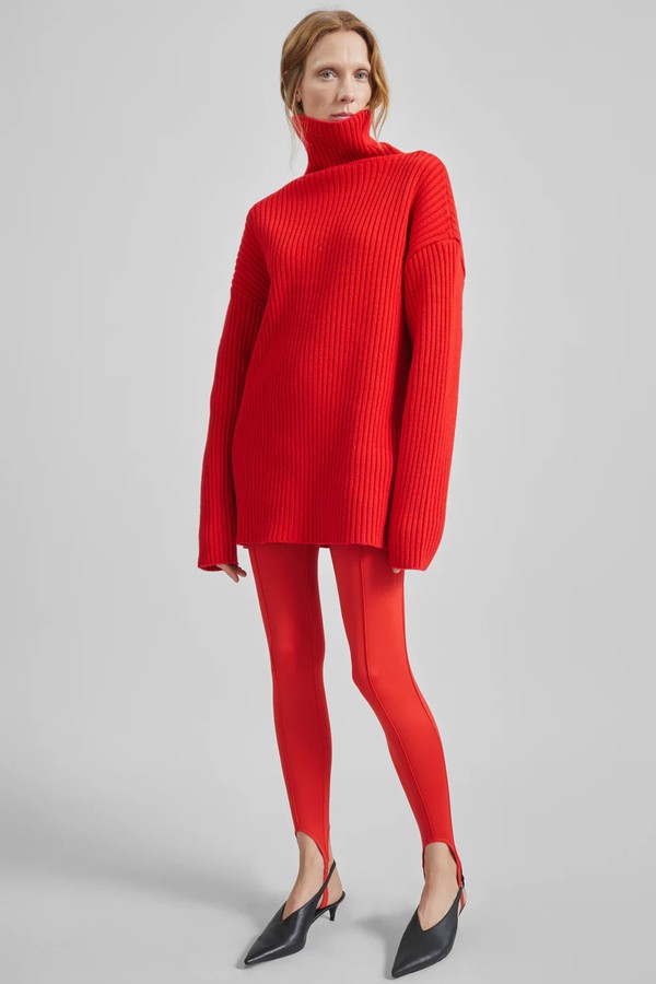 Thelma Ribbed Sweater Dress from The Frankie Shop