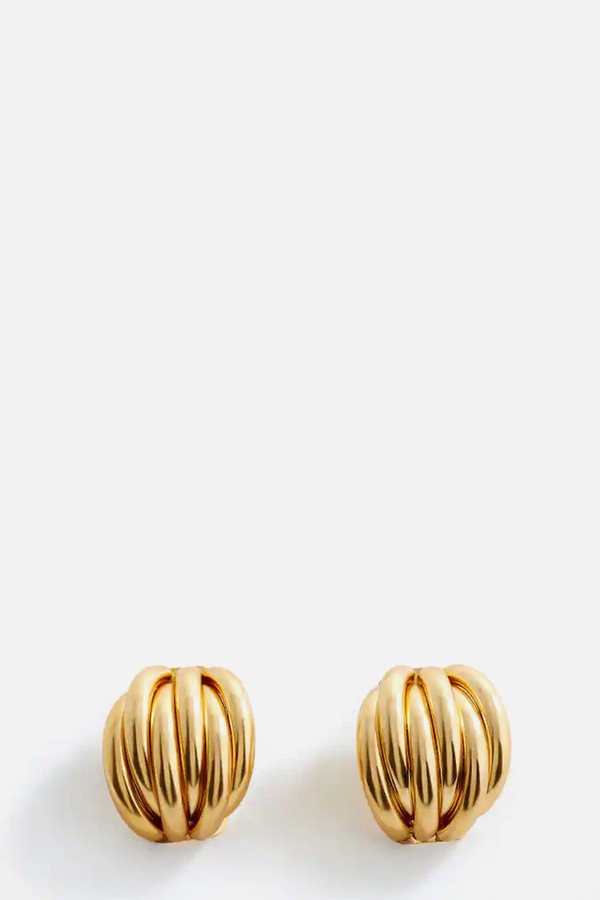 Crossover Earrings from Mango