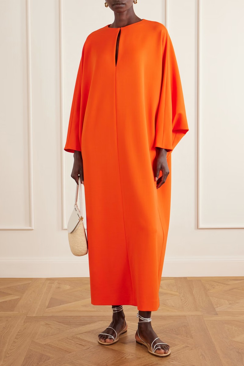 Draped Crepe Gown from OSCAR DE LA RENTA