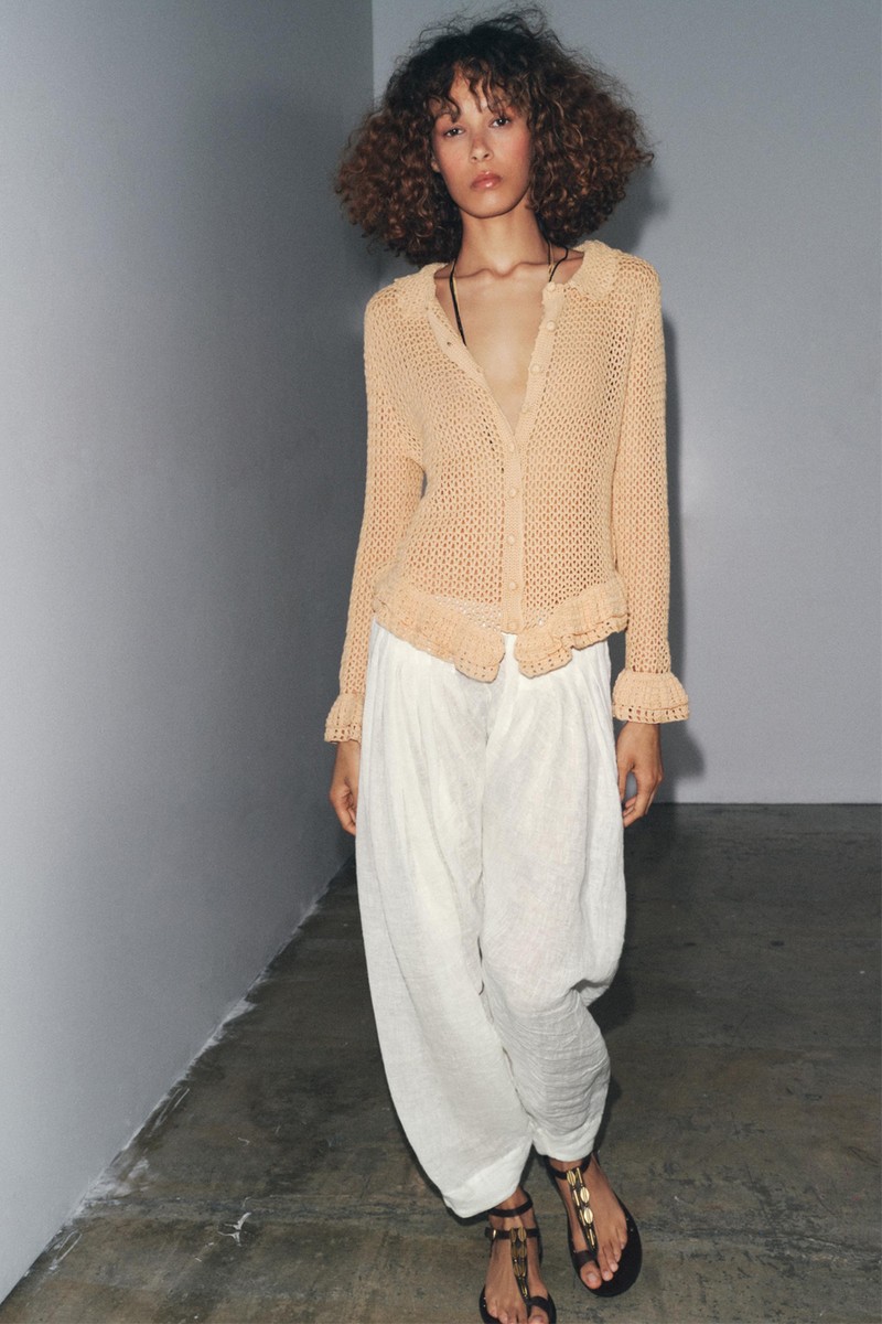 Crochet Cardigan from Zara
