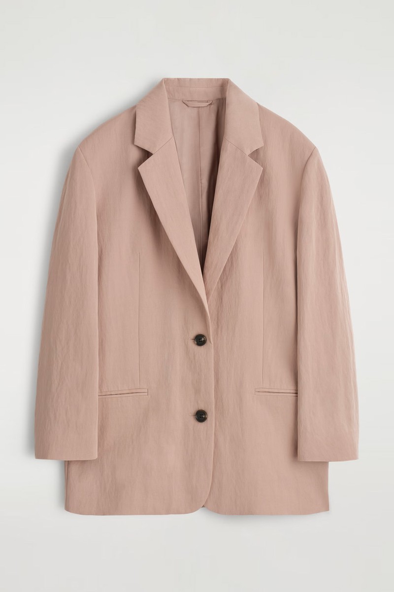 Oversized Fluid Blazer