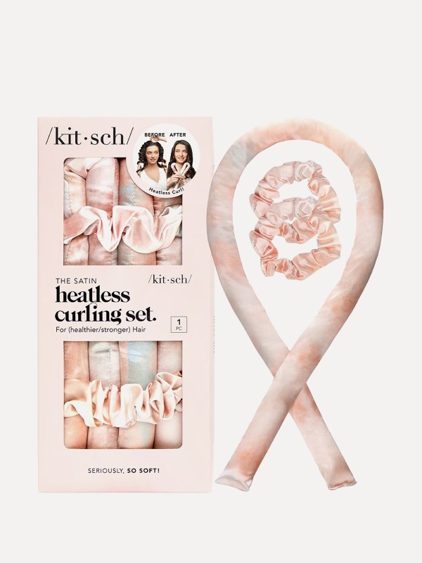 Satin Heatless Curling Set