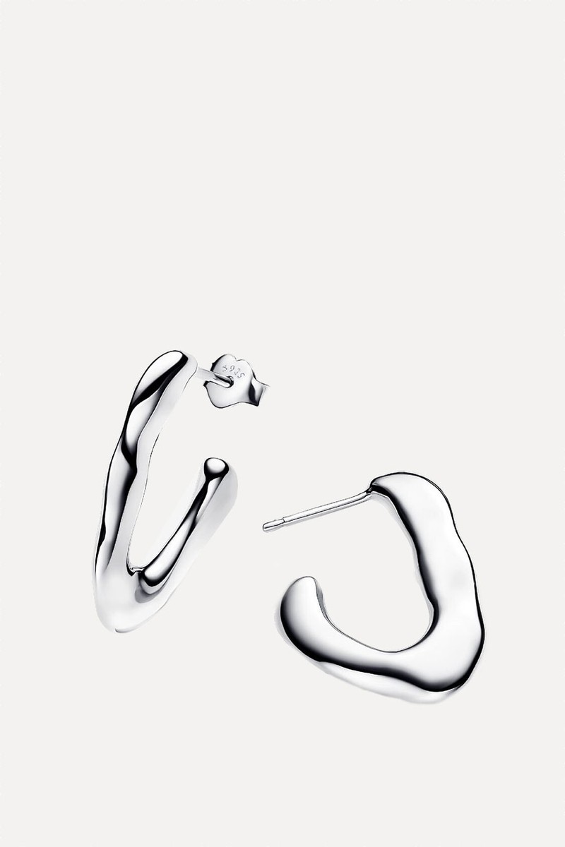 V-Shaped-Open-Hoop-Earrings