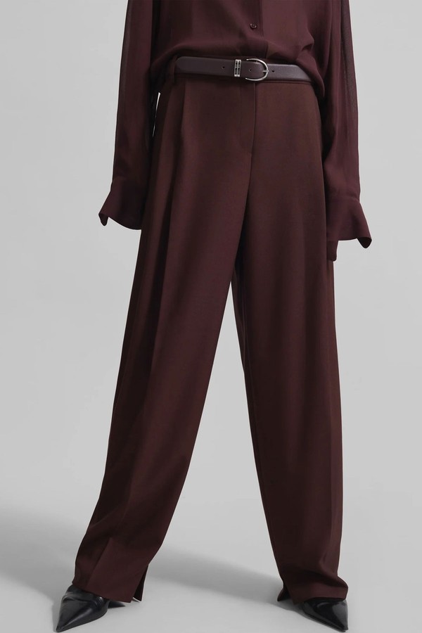 Durham Pleated Trousers from The Frankie Shop