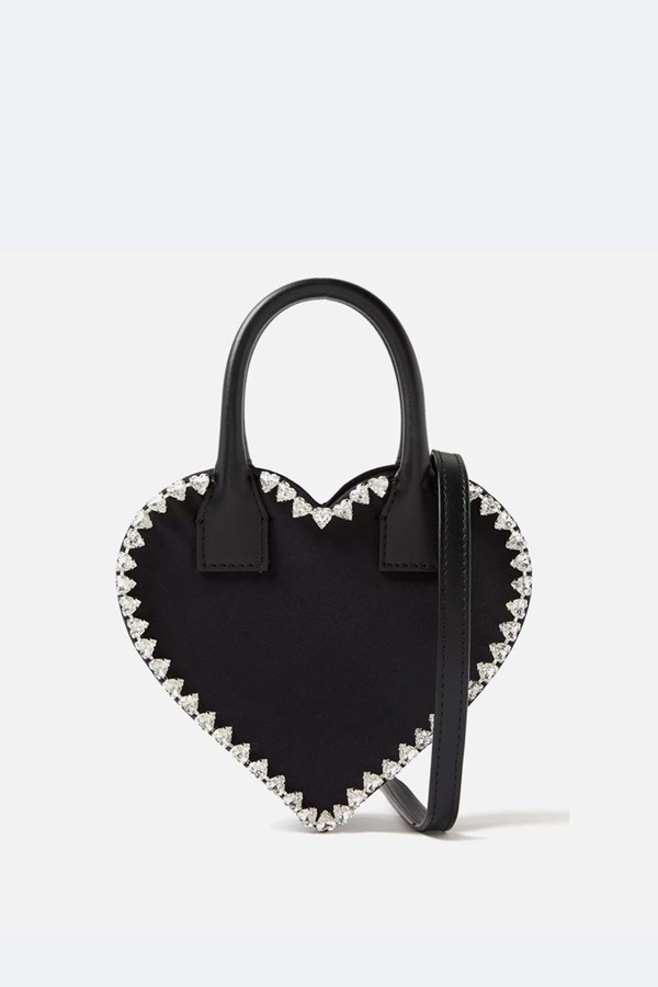 Mini Audrey Crystal Trim Bag 