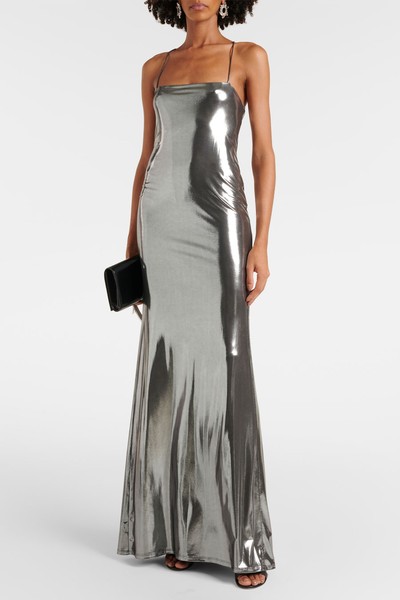 Metallic Jersey Gown from The Sei