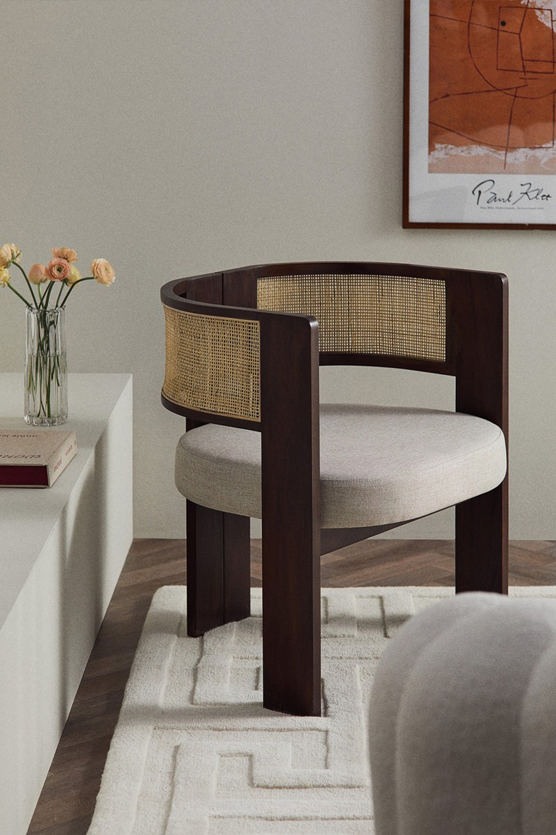 Mahogany Lounge Chair