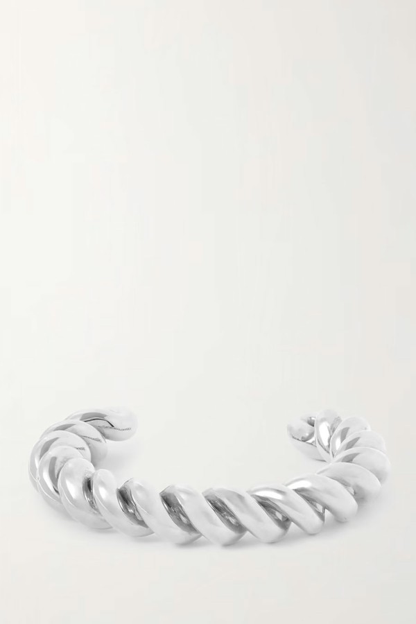 Twist Silver Cuff from Uncommon Matters