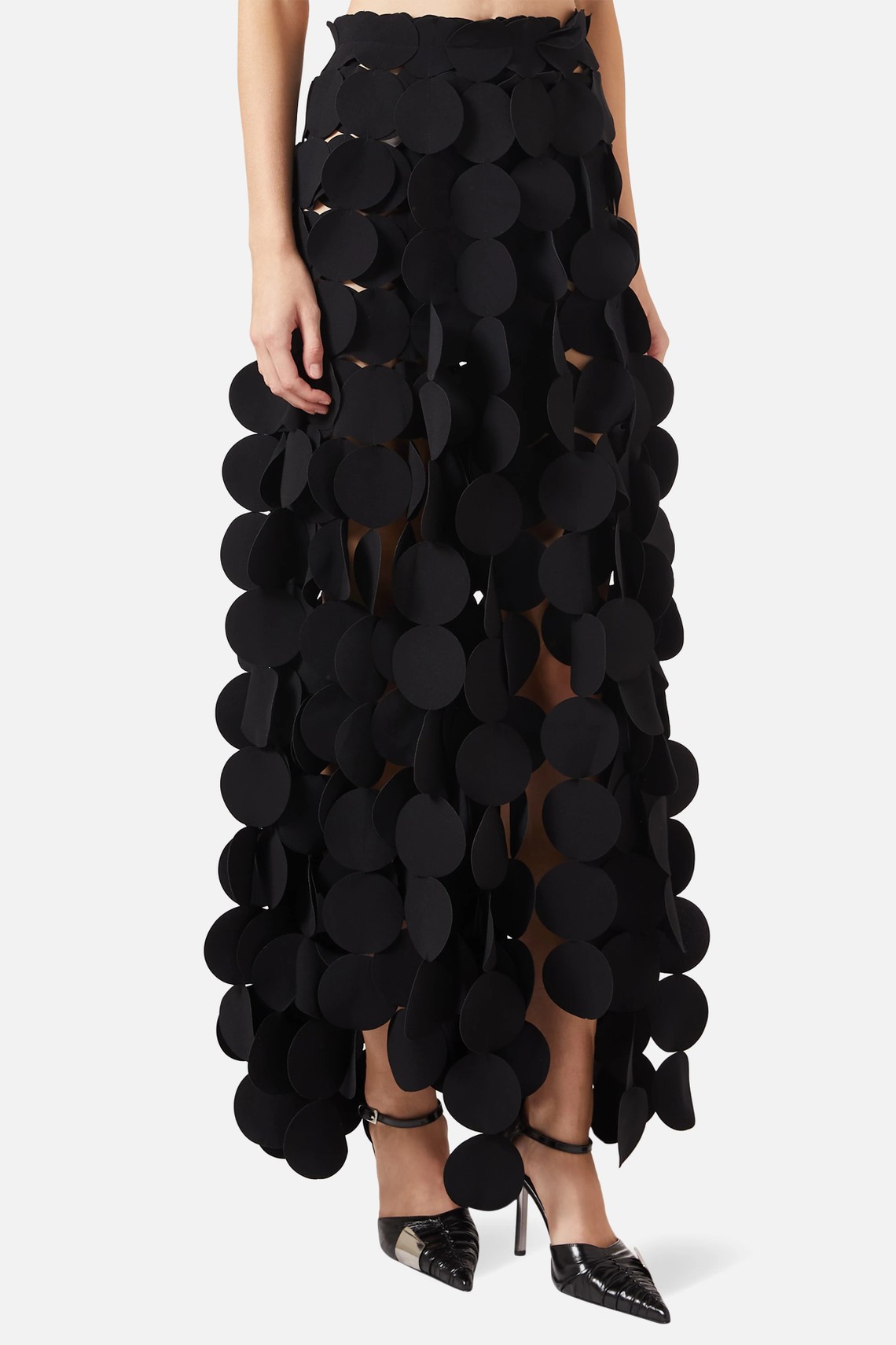 Multi-Circle Layered Maxi Skirt from A.W.A.K.E. Mode