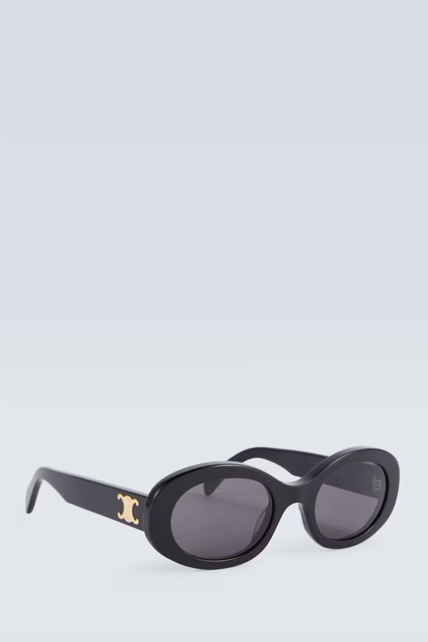 Triomphe 01 Oval Sunglasses from Celine