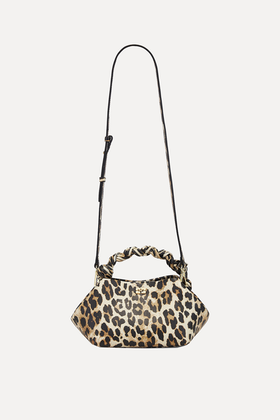 Leopard Small Bou Bag from Ganni