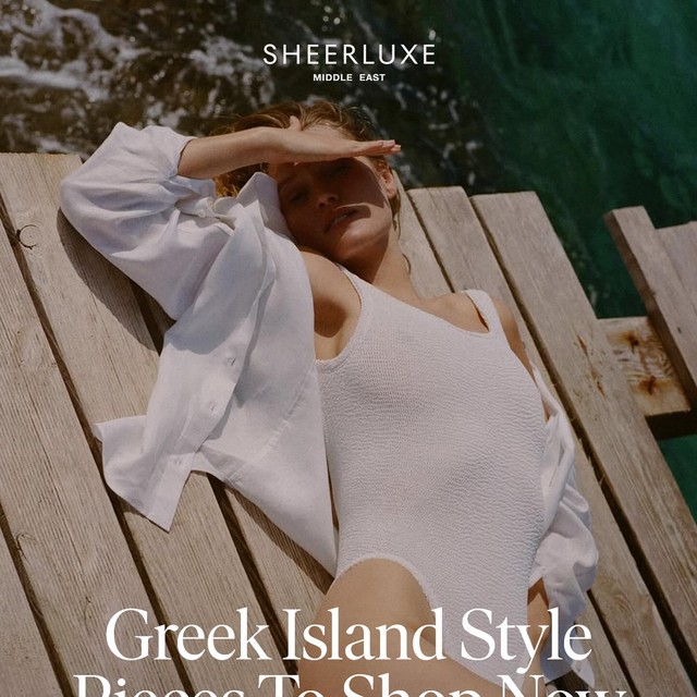 From breezy linen co-ords to subtle gold accents, Greek island-inspired style is the epitome of chic