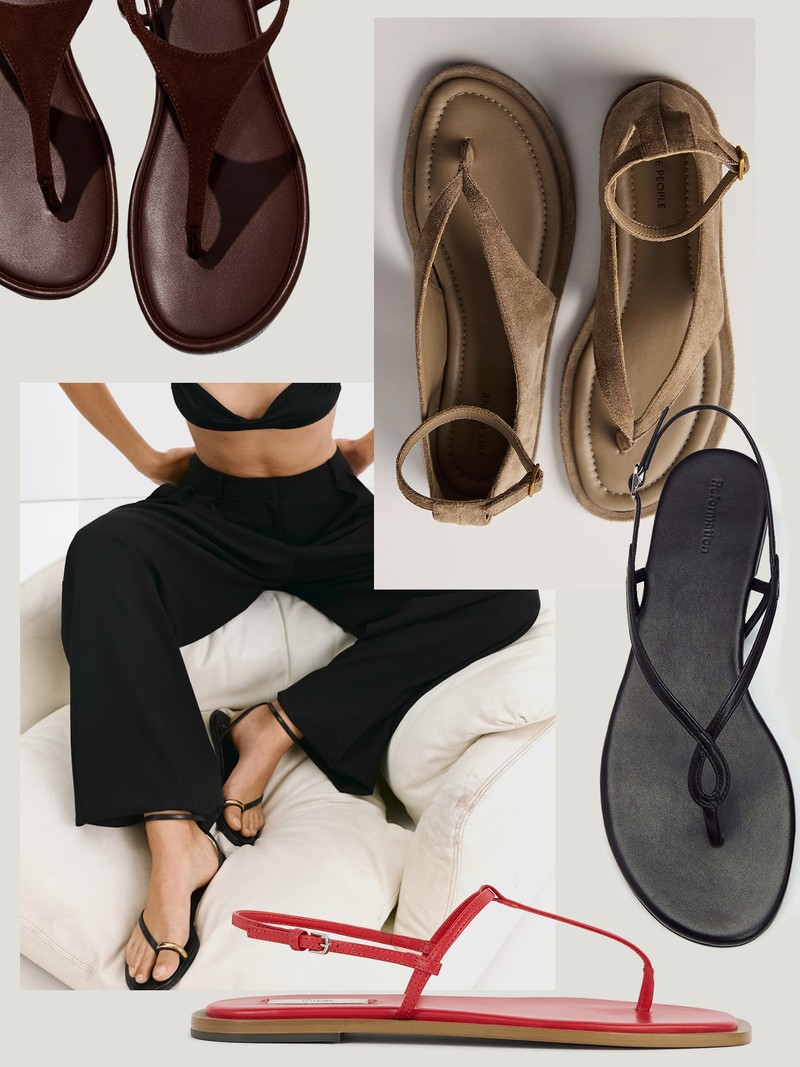 The Best Strappy Flats For SS26 