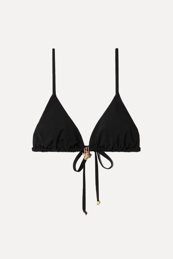 Charm-Detailed Triangle Bikini Top from & OTHER STORIES
