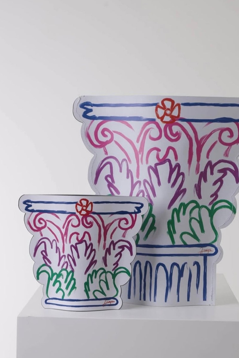 Corinthian Sleeve Vase from Hamza Mekdad