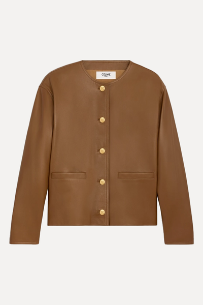 Jacket With Pure Collar from Celine