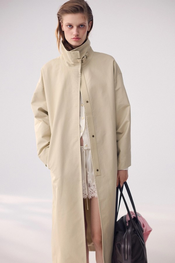 Water Repellent Cotton Raincoat