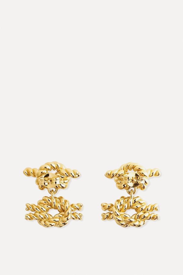 Rope Knot Stud Earrings from Toteme
