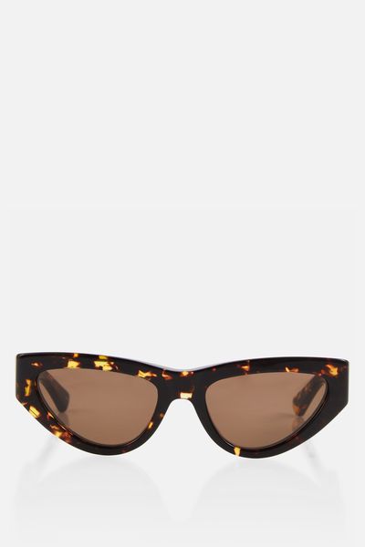 Angle Cat-Eye Sunglasses from Bottega Veneta