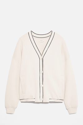 Piping Jacket With Cotton from Oysho