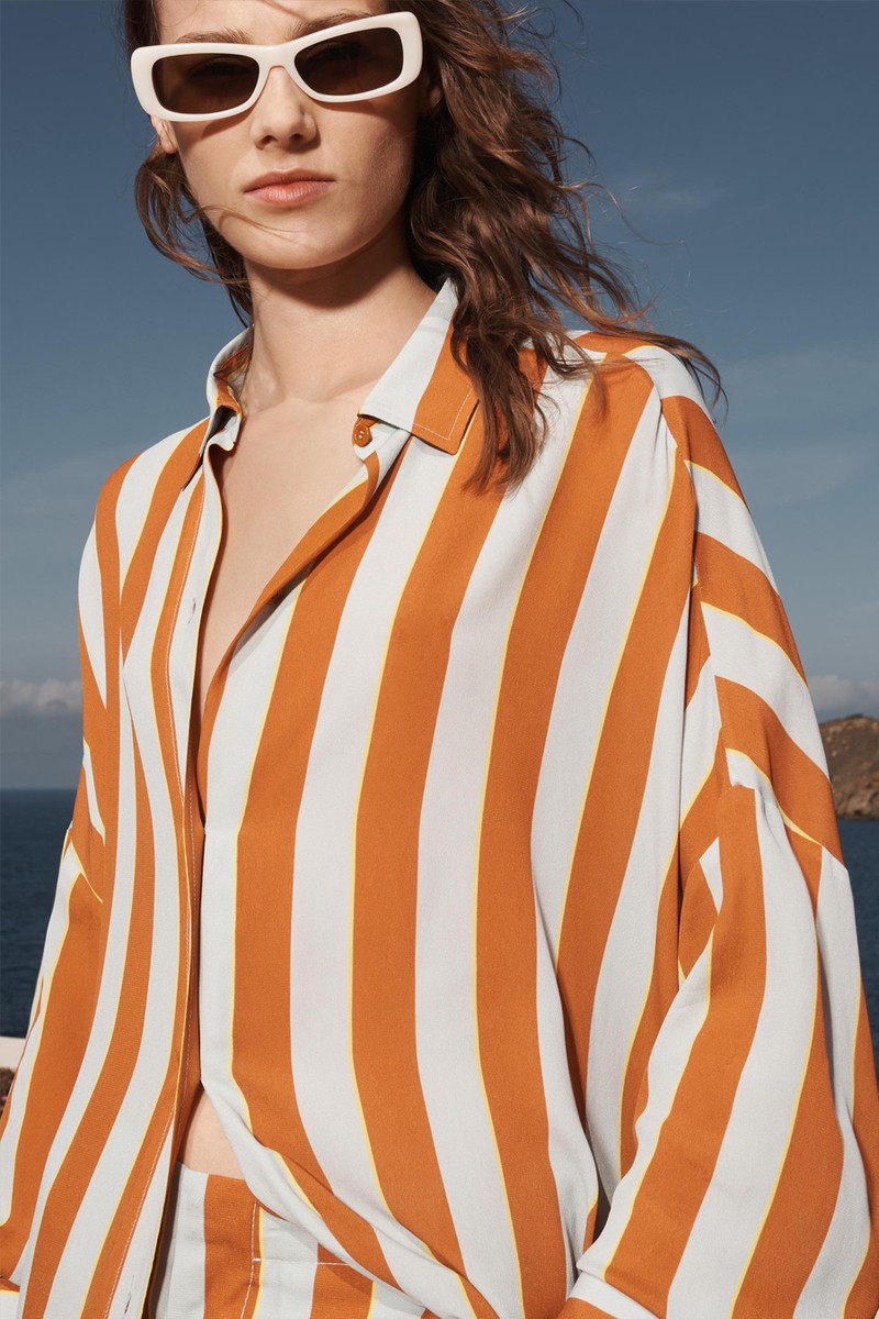 Striped Oversize Shirt