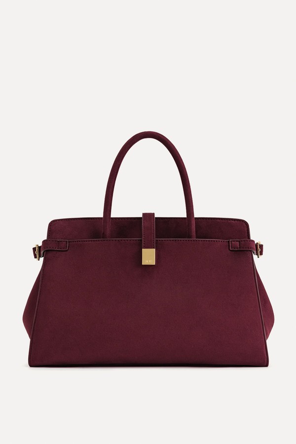 Faux Suede Tote from JW Pei