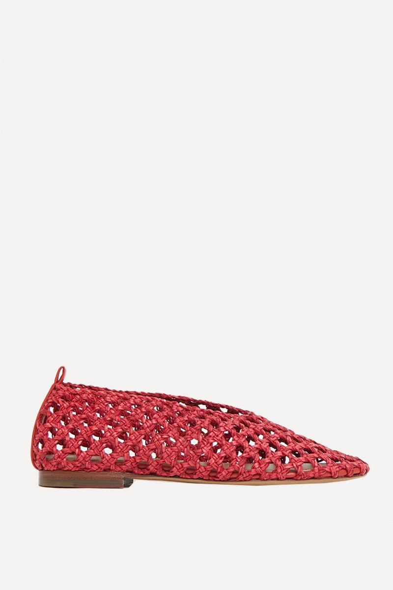 Woven Ballet Flats from Mansur Gavriel