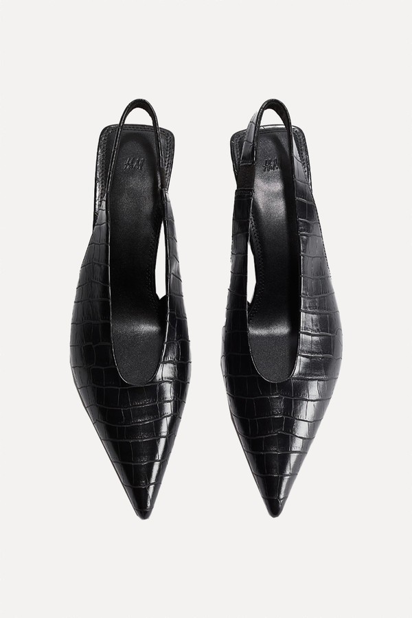 Pointed Slingbacks from H&M