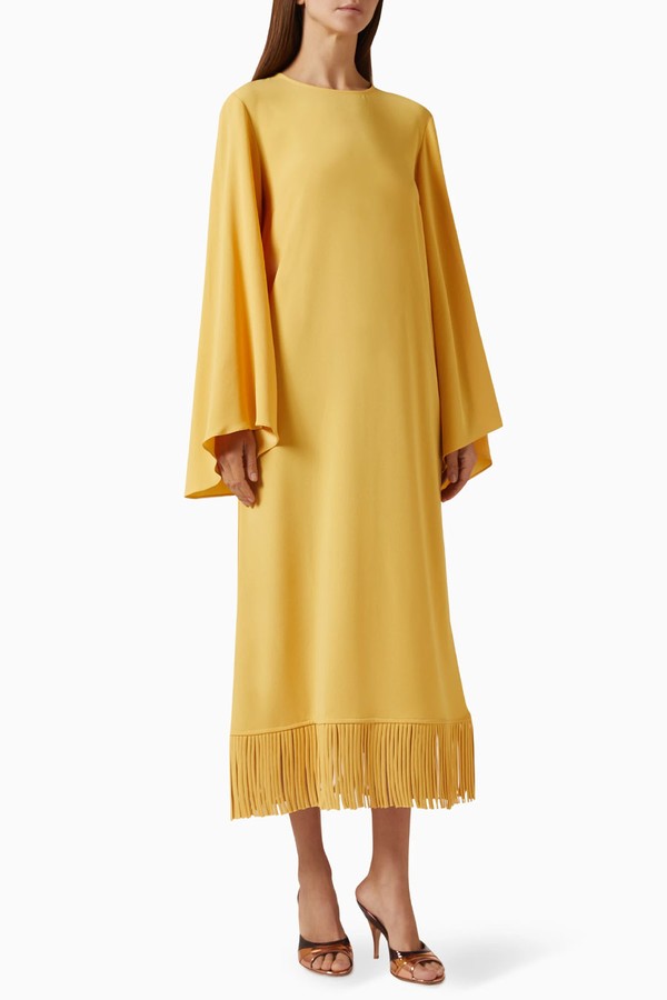 Lee Fringed Kaftan from Racil
