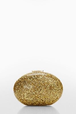 Box Clutch With Chain from Mango