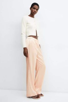 Satin Trousers from Mango