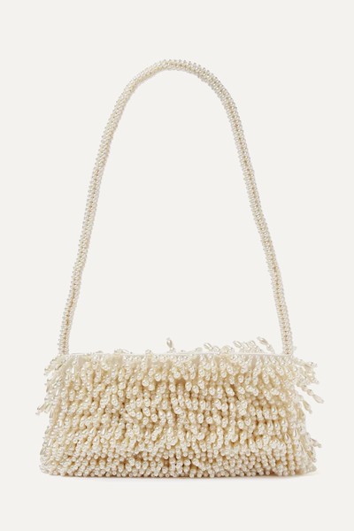 Cascade De Caresse Pearl Shoulder Bag from Vanina