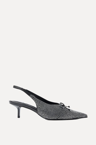 Bow Detail Slingback Pumps from NA-KD