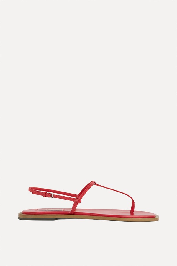 T-Strap Nappa Sandals from Toteme
