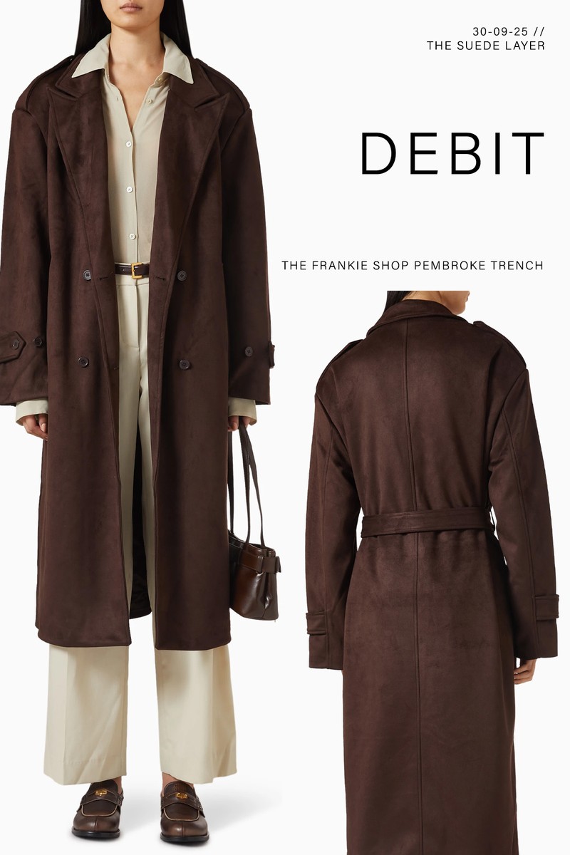 Pembroke Trench Coat from The Frankie Shop