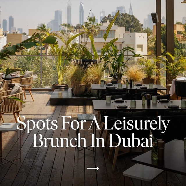 Nowhere does brunch quite like Dubai. From French-inspired brasseries to beachfront restaurants, the
