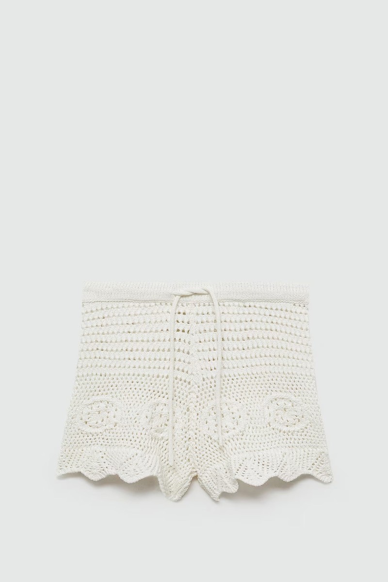 Crochet Knit Shorts