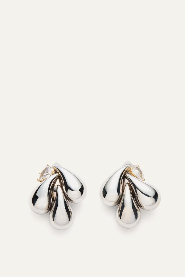 Blooming Teardrop Cluster Earrings from Magda Butrym