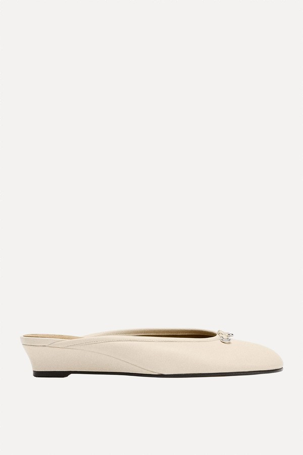 Wedge Slingback Ballet Flats from Zara