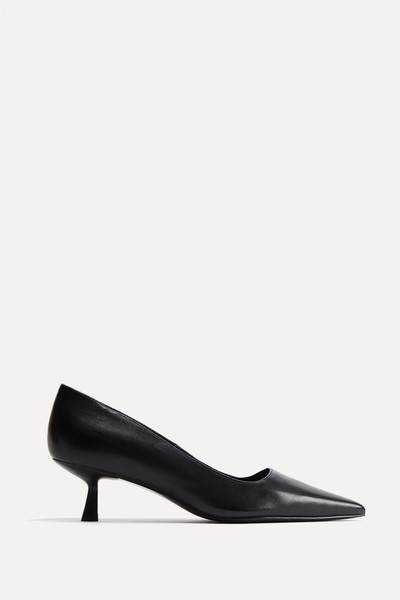 Leather Court Shoes from H&M