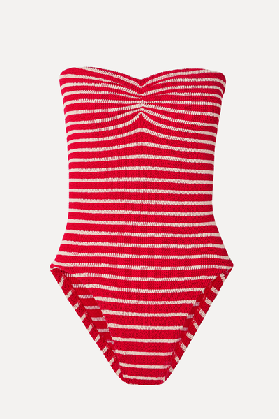 Brooke Striped Seersucker Swimsuit