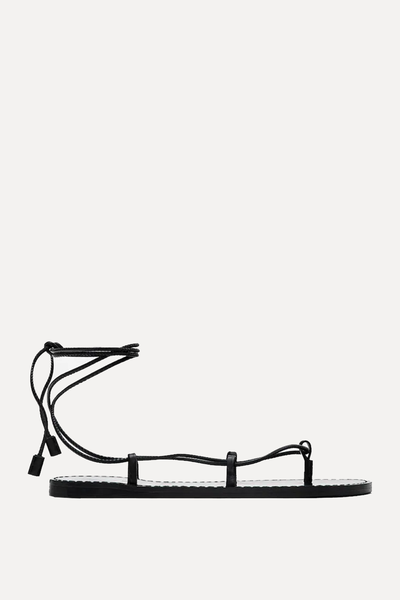 Flat Sandals With Interchangeable Straps from Massimo Dutti
