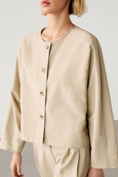 Co-Ord Jacket With Button Details from Massimo Dutti