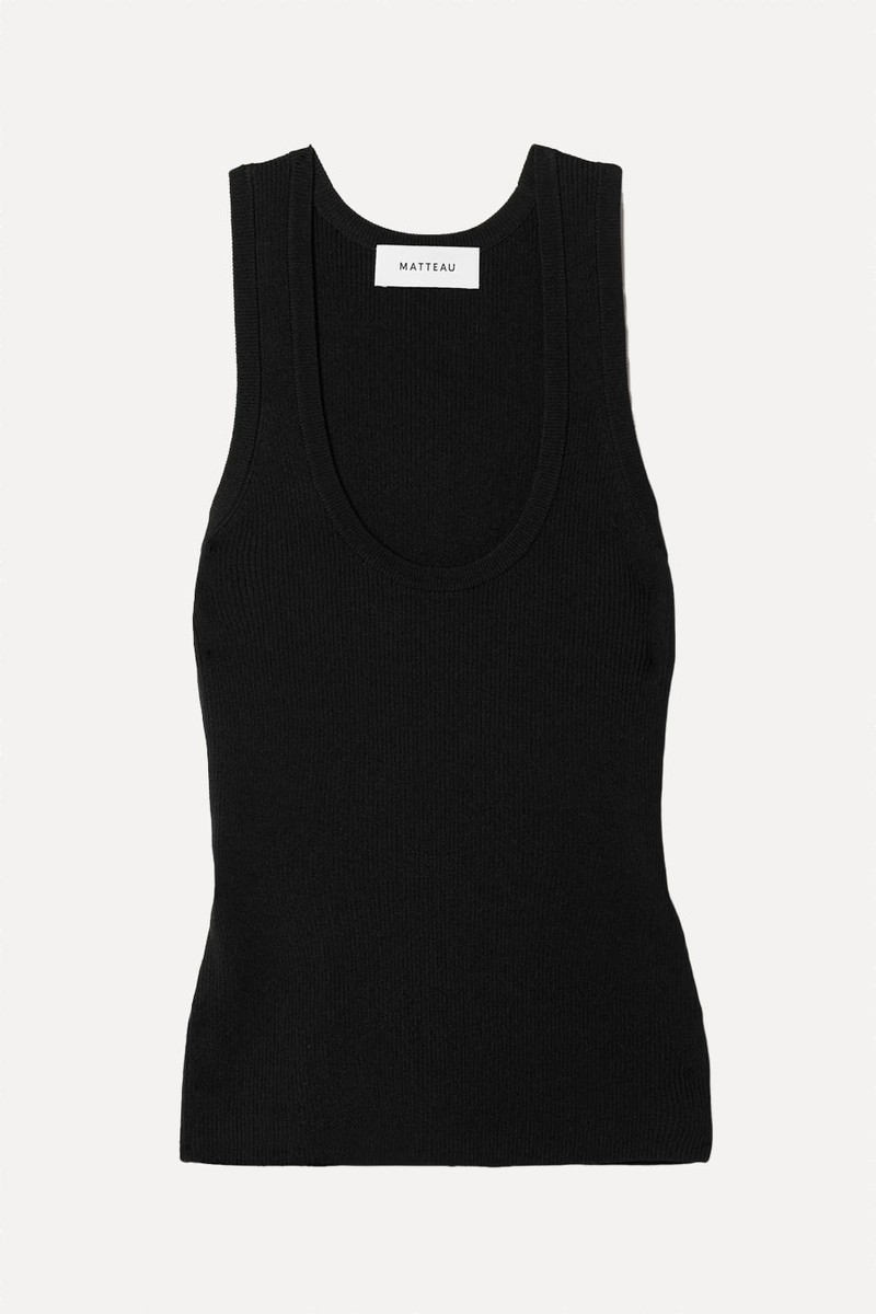Ribbed-Knit Tank from Matteau