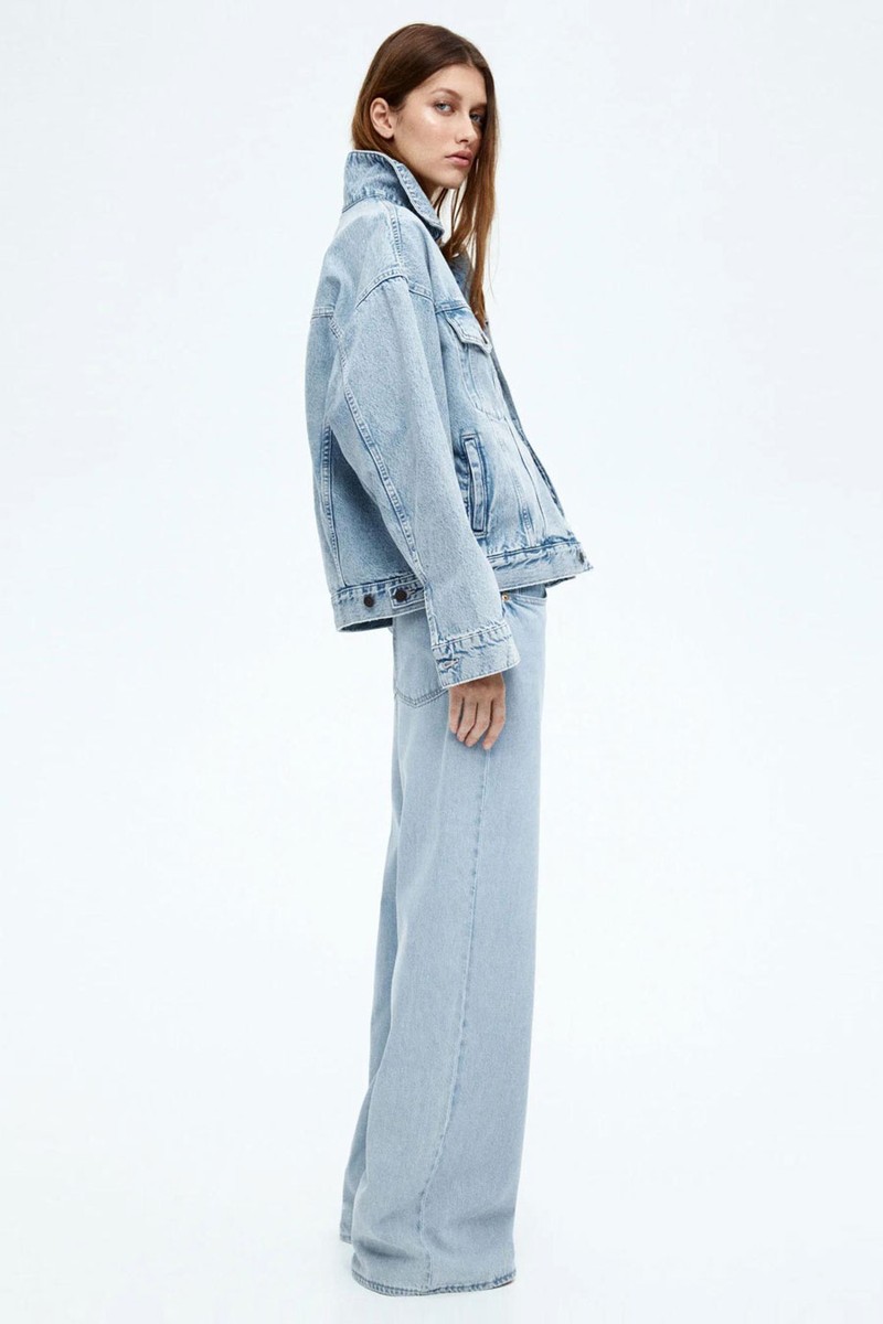 Wide High Jeans