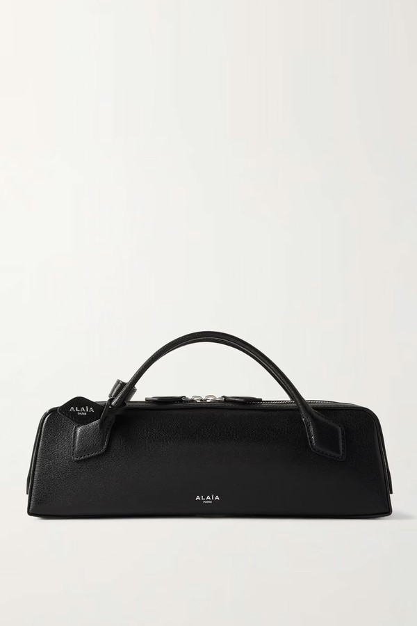 Le Teckel Textured-Leather Tote from Alaïa