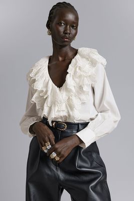 Layered Ruffle Blouse, AED 435 | & Other Stories